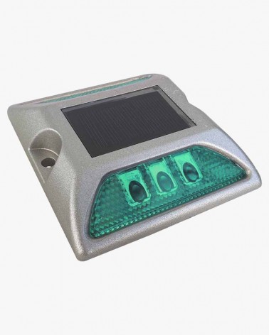 Plot solaire à LED et réflecteur de route