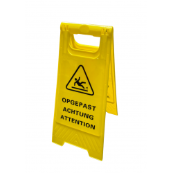 Chevalet sol glissant...