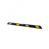 Butée de parking 183 cm noire jaune caoutchouc économique