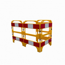 Barrière de regard pliante FENZO jaune