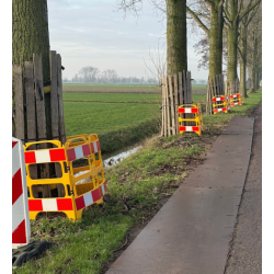 Barrière de regard pliante FENZO jaune