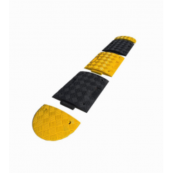 Élément de dos d’âne en caoutchouc recyclé