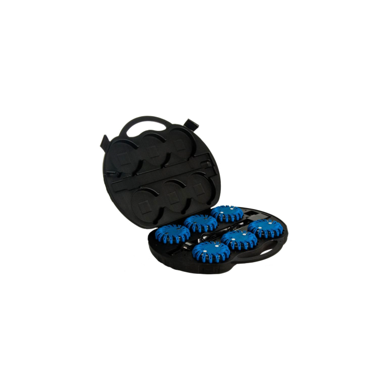 Lampes clignotantes bleues pour intervention