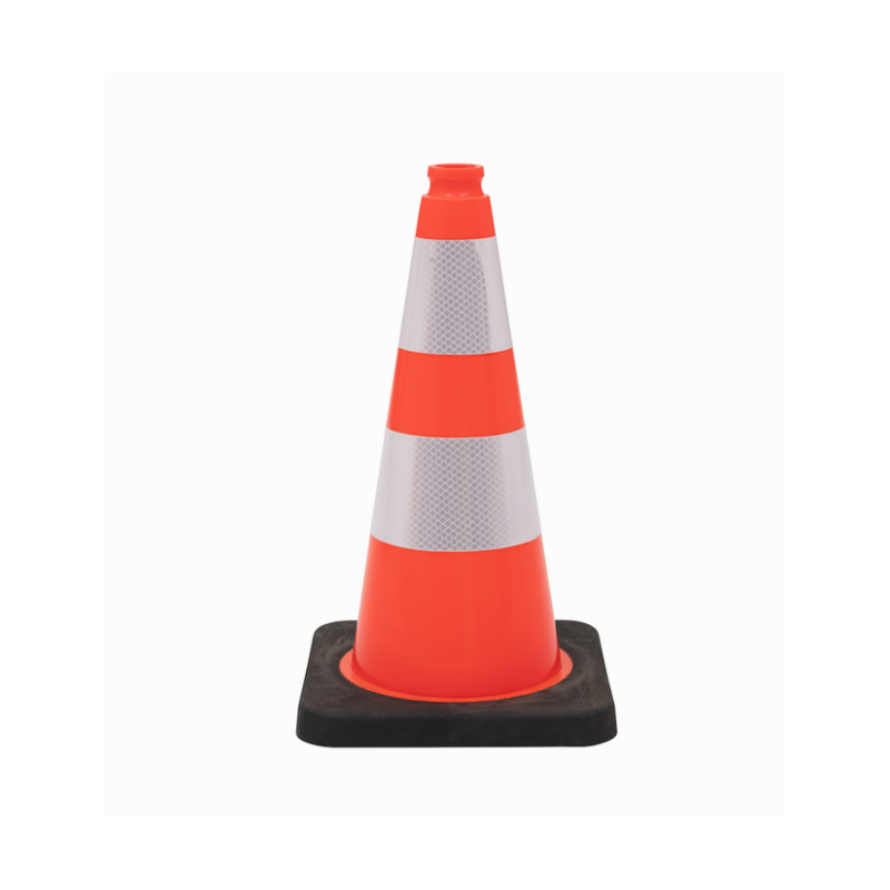 Cône de signalisation lesté 50 cm Classe 2