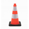 Cône de signalisation lesté 50 cm Classe 2