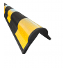 Protection d’angle arrondie noir et jaune